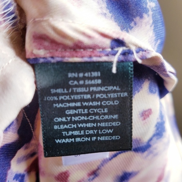 Ralph Lauren |‎ Peplum Print Top, size M - Picture 8 of 8